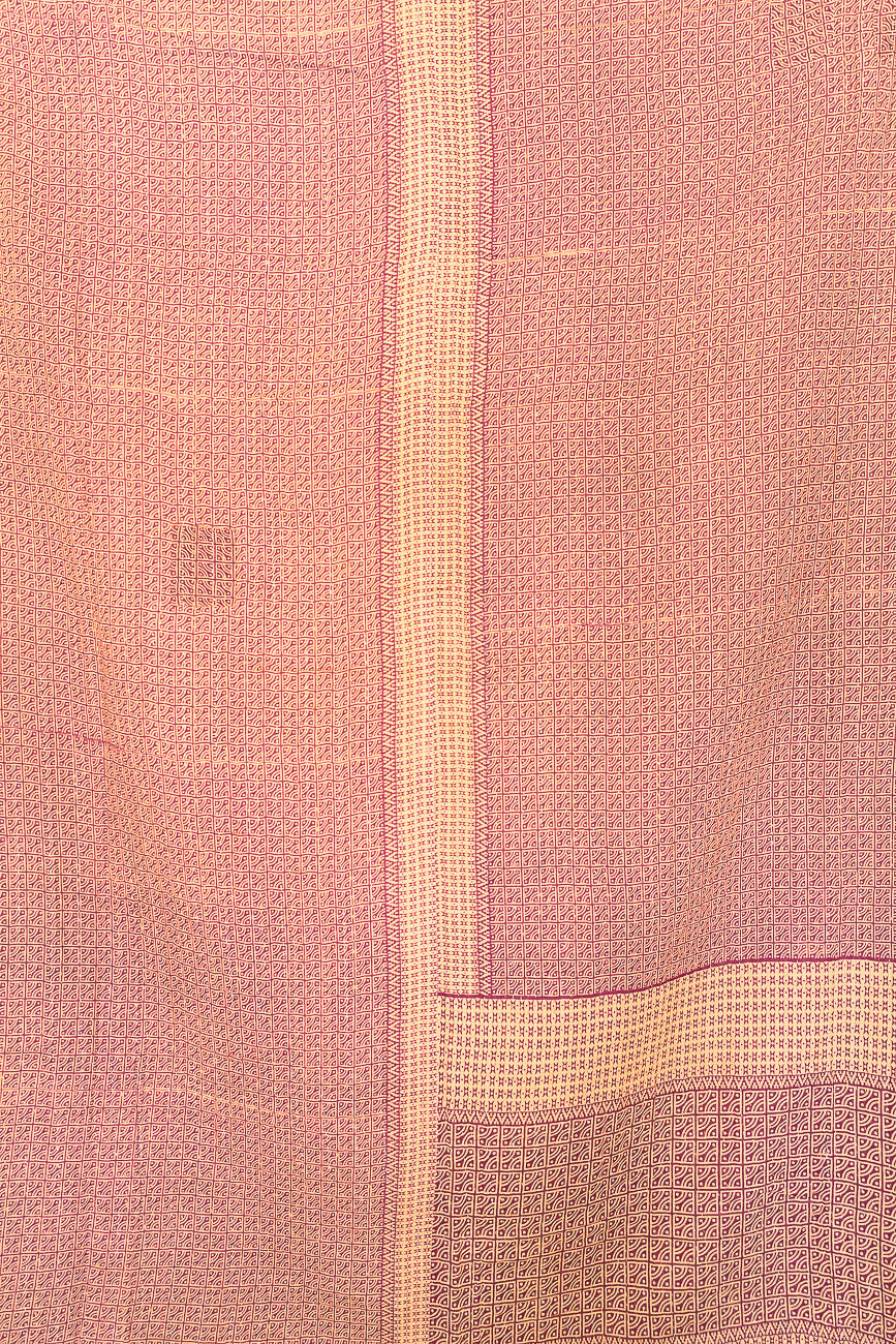 Marigold Large Kantha Throw