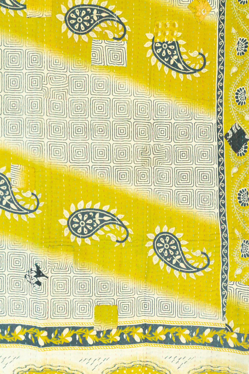 Meaning Kantha Throw