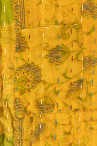 Mellow Large Kantha Throw Blanket