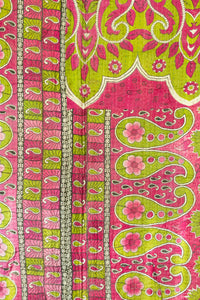Mellow Large Kantha Throw Blanket