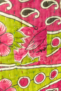 Mellow Large Kantha Throw Blanket