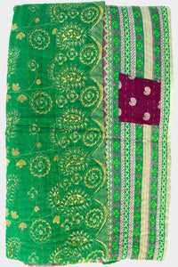 Kantha Throw Bed Quilt