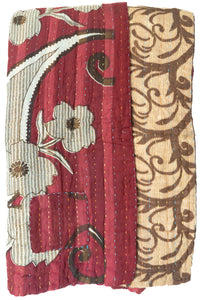 Kantha Throw Bed Quilt