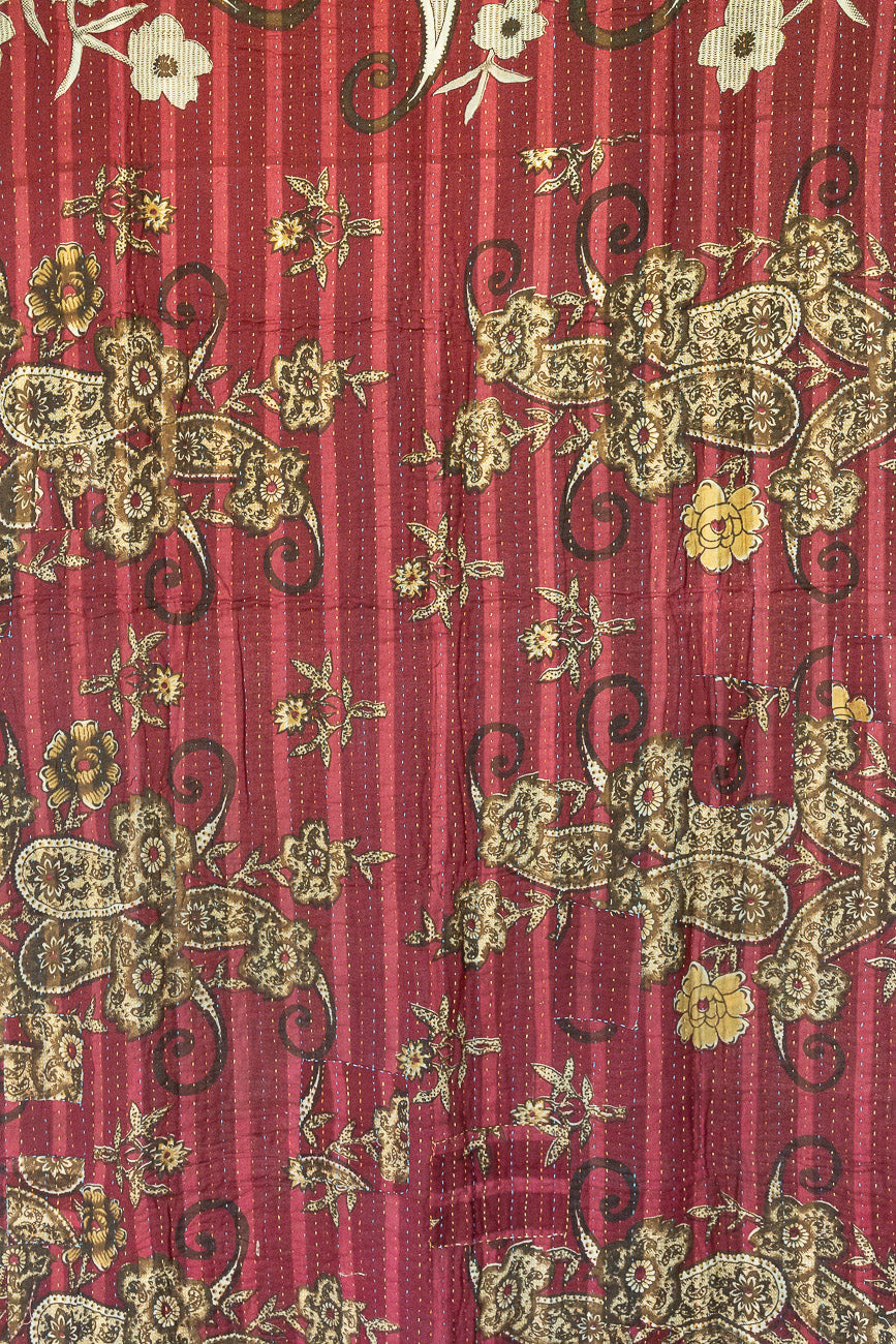 Mended Kantha Throw