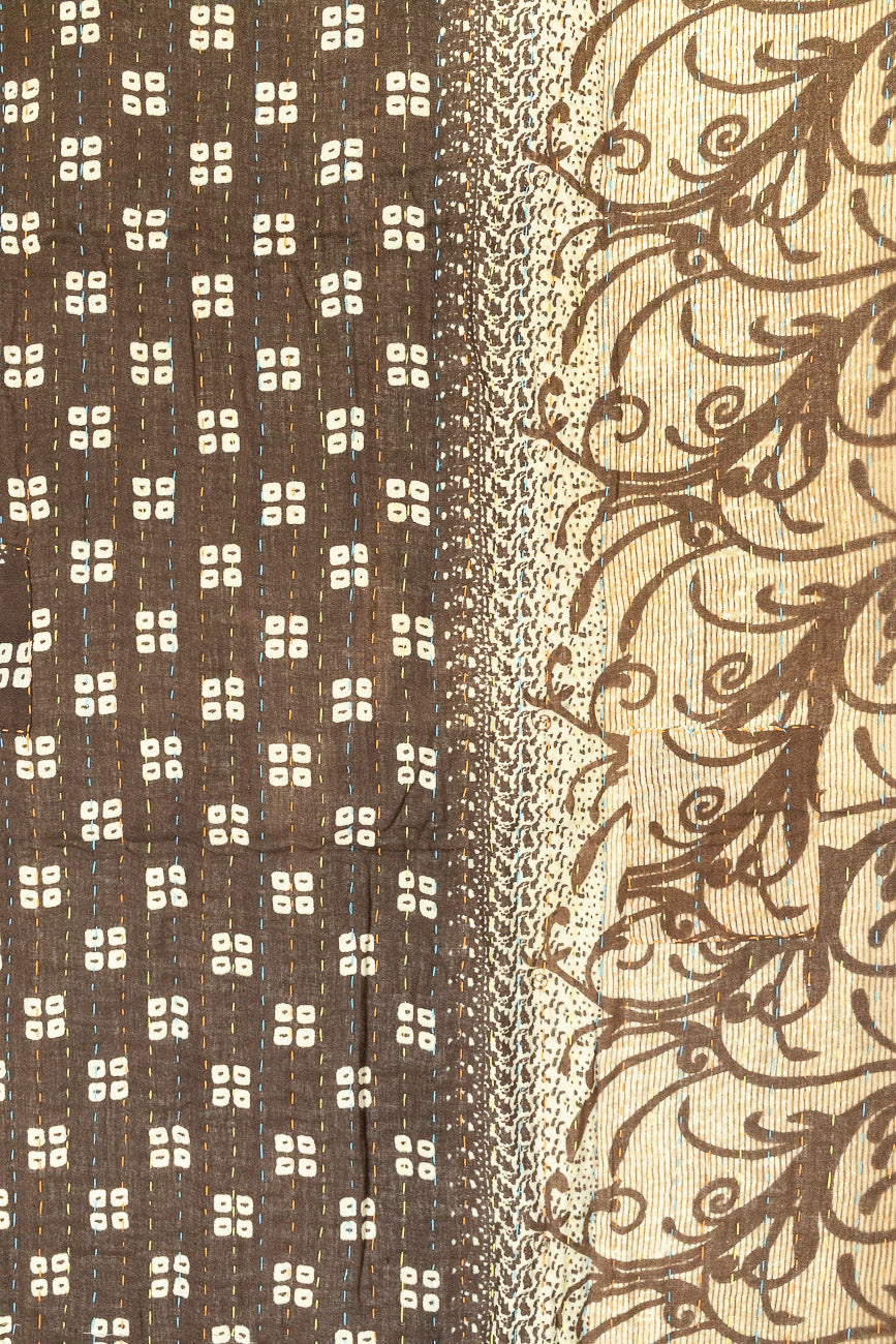Mended Kantha Throw