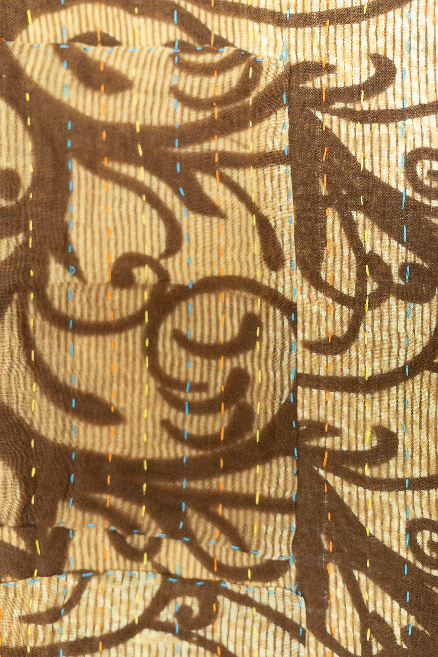 Mended Kantha Throw
