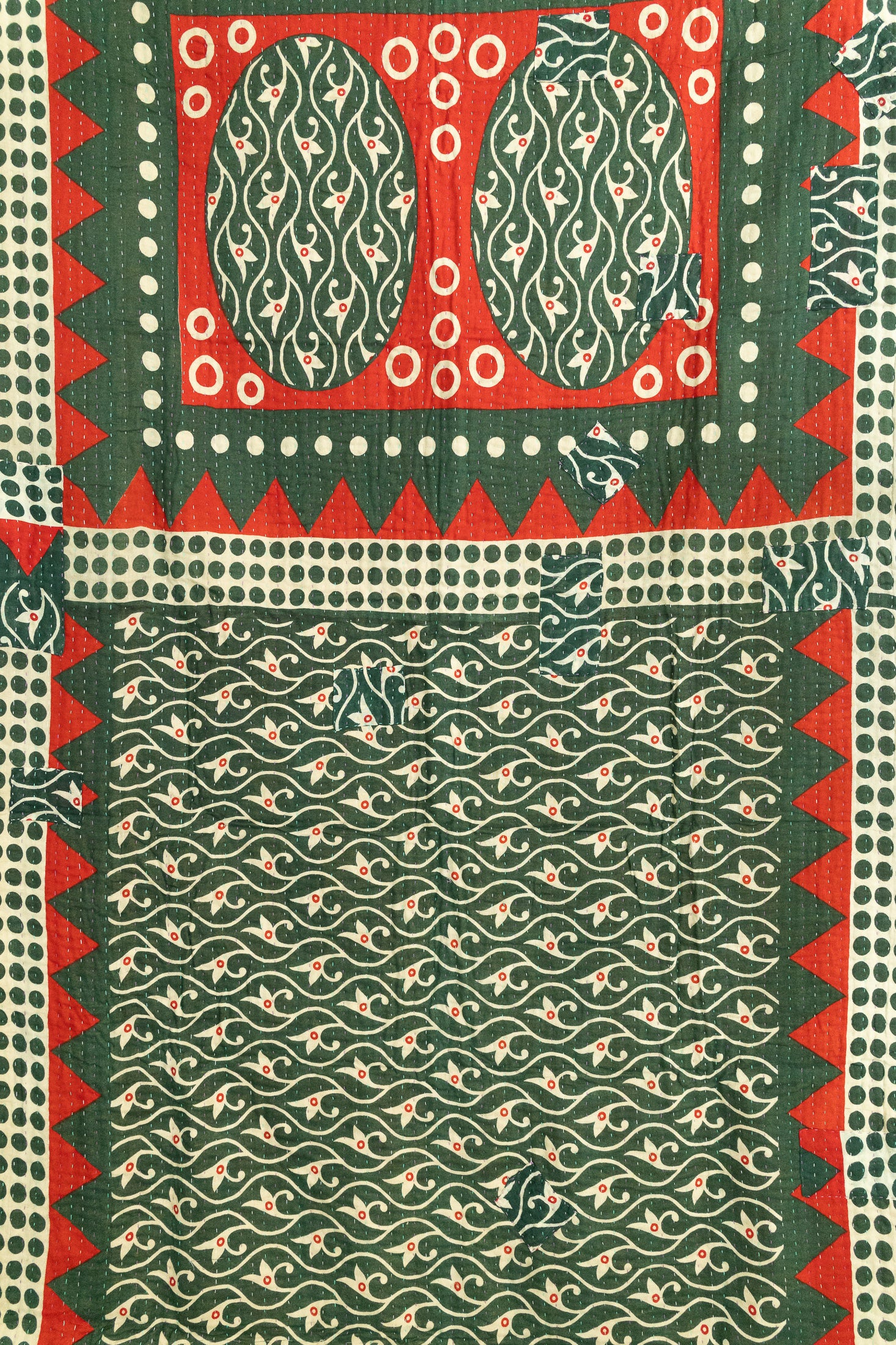 Kantha Holiday Throw