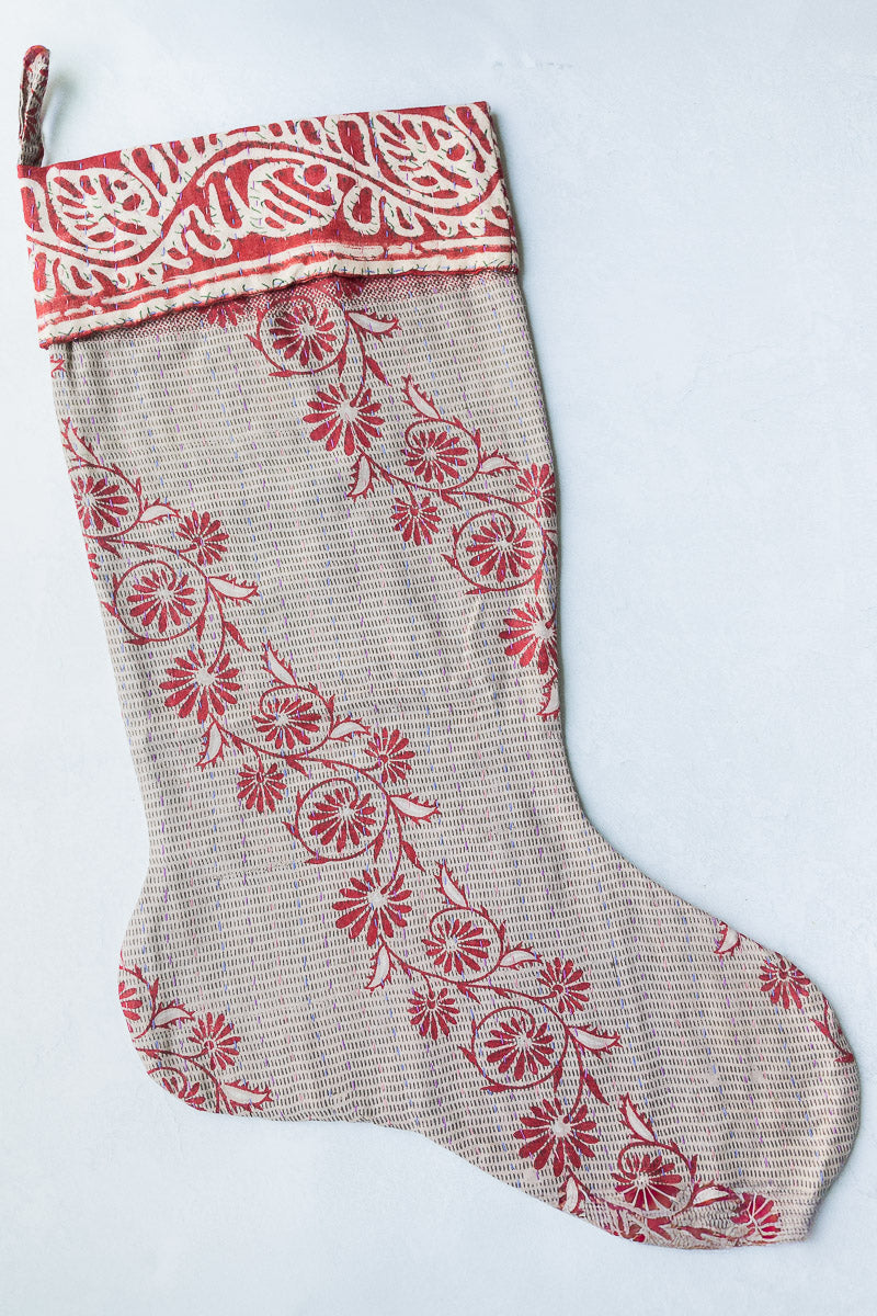 dignify Kantha Christmas Stocking
