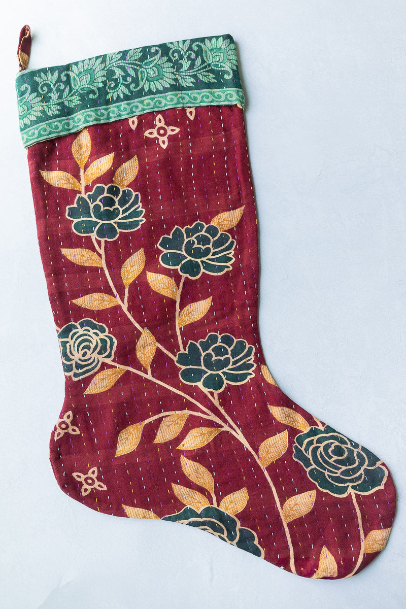 dignify Kantha Christmas Stocking