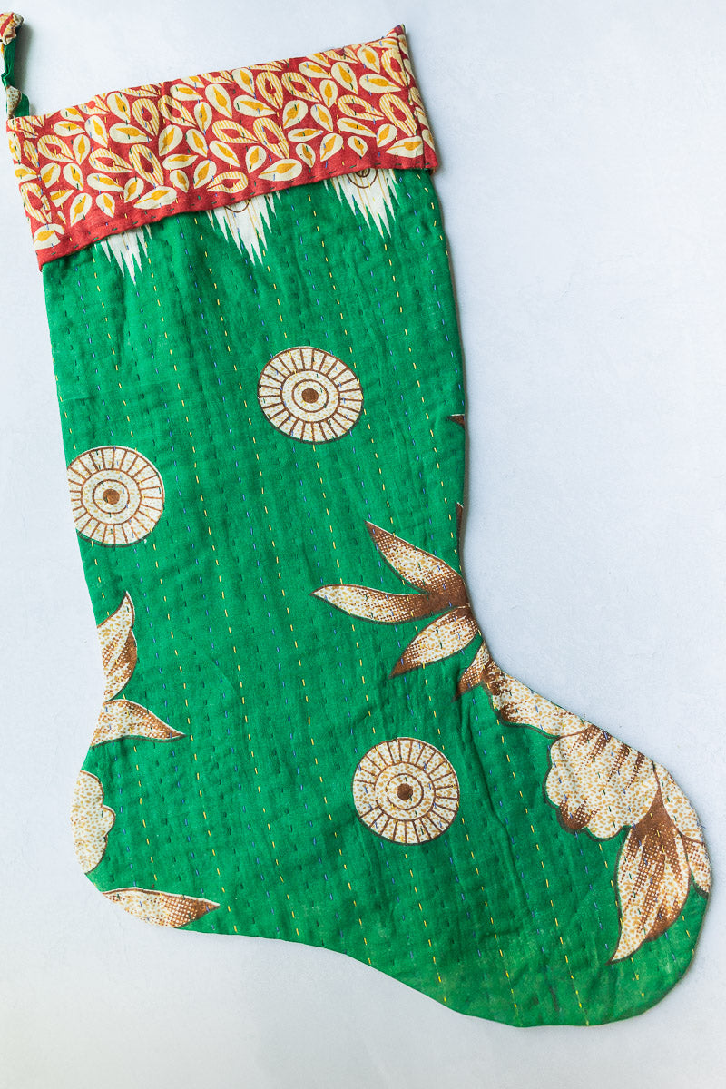 dignify Kantha Christmas Stocking