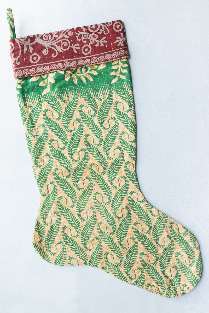 dignify Kantha Christmas Stocking