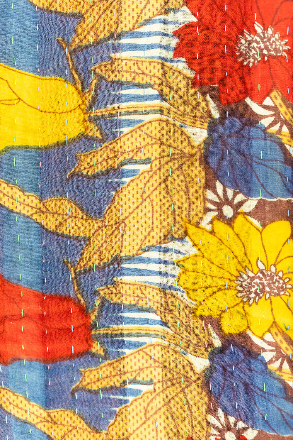 Milestone Kantha Throw