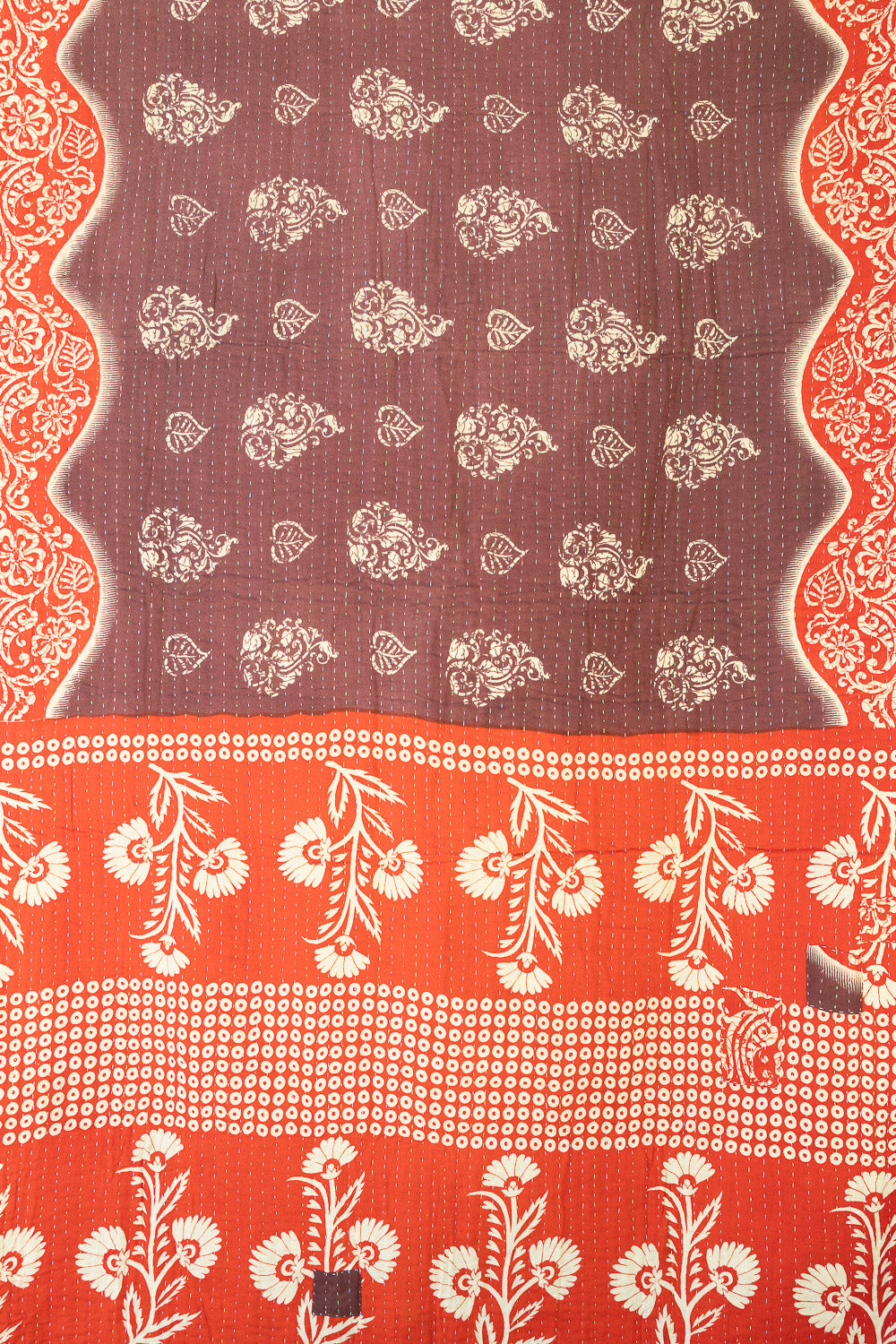 Milestone Kantha Throw