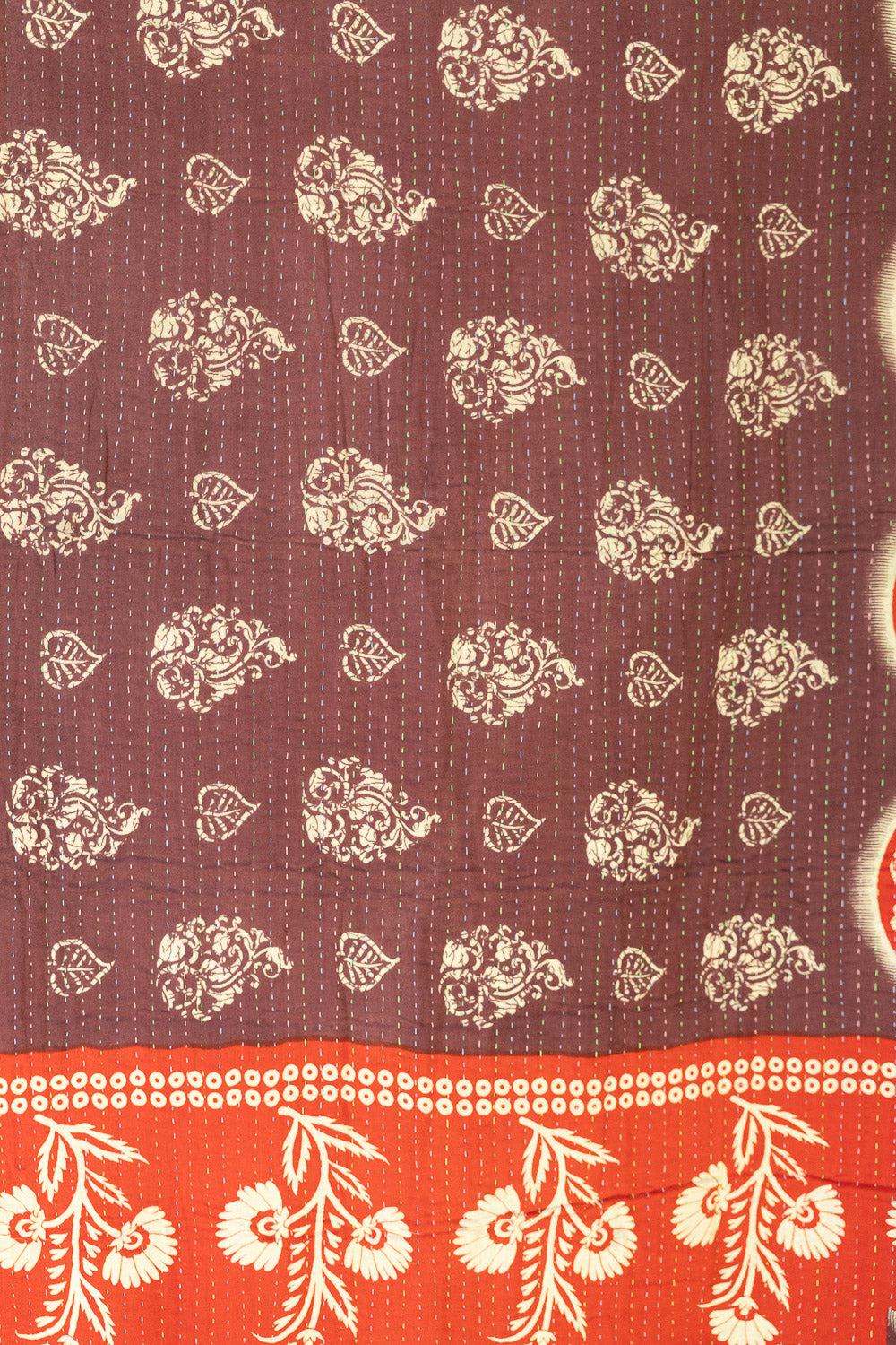 Milestone Kantha Throw