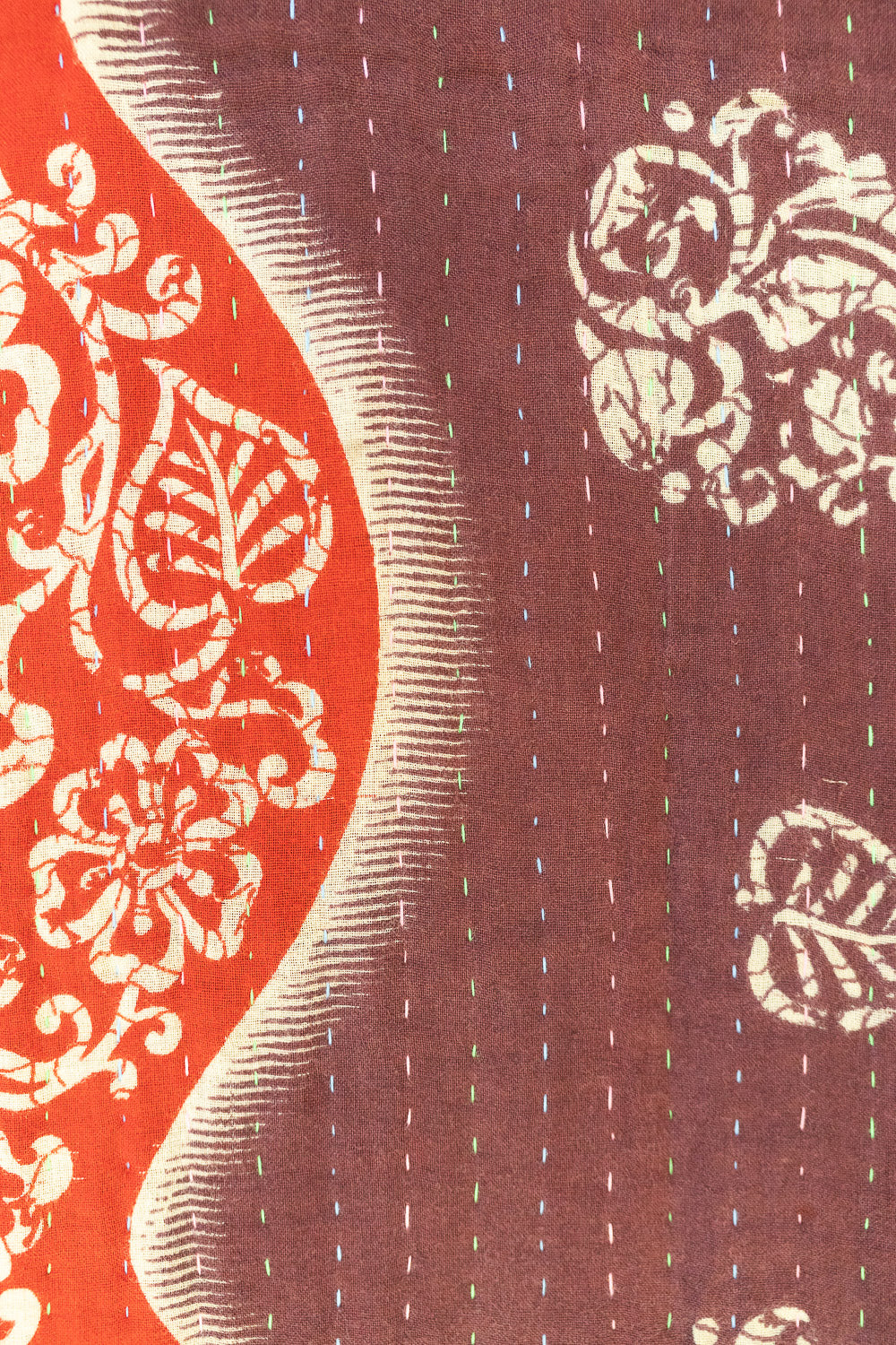 Milestone Kantha Throw