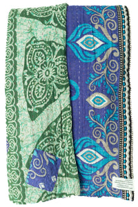 Milestone Kantha Throw Blanket