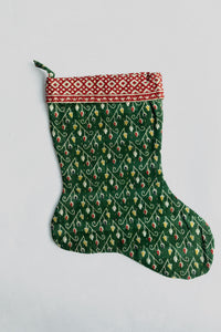dignify Kantha Little Christmas Stocking No. 17