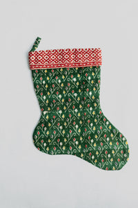dignify Kantha Little Christmas Stocking No. 18
