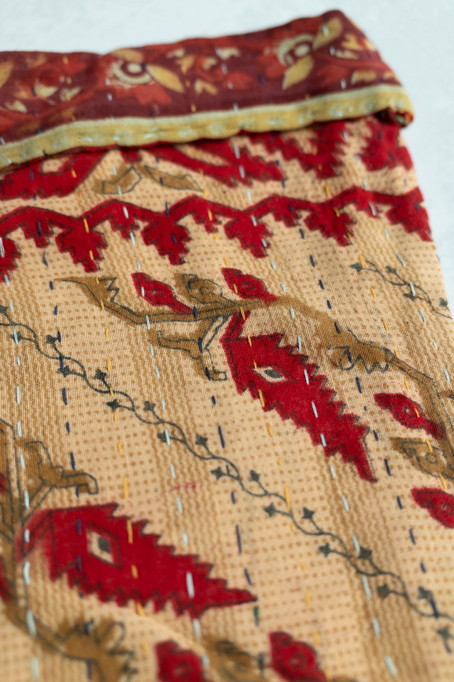 Kantha Holiday Stocking — Little No. 20