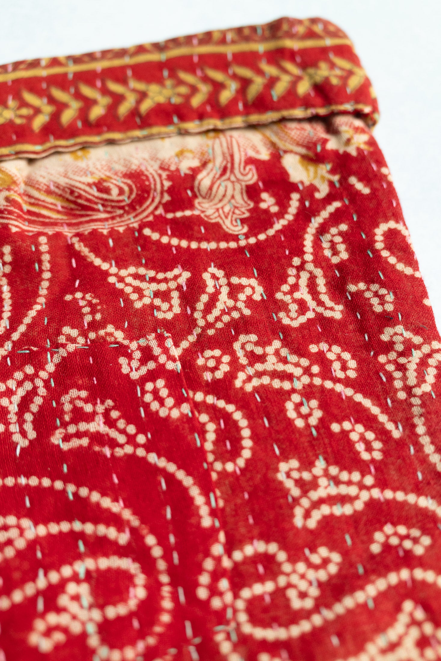 Kantha Holiday Stocking — Little No. 23