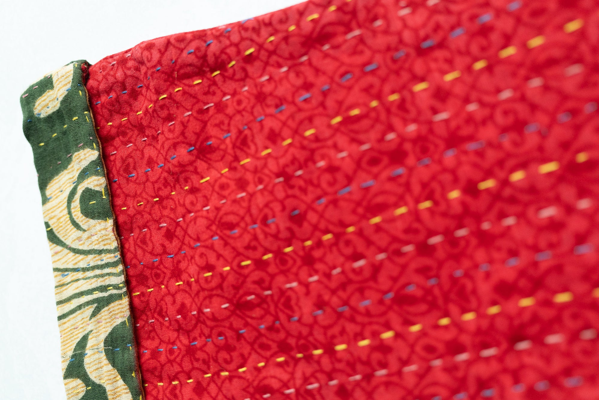 Kantha Holiday Stocking — Little No. 24