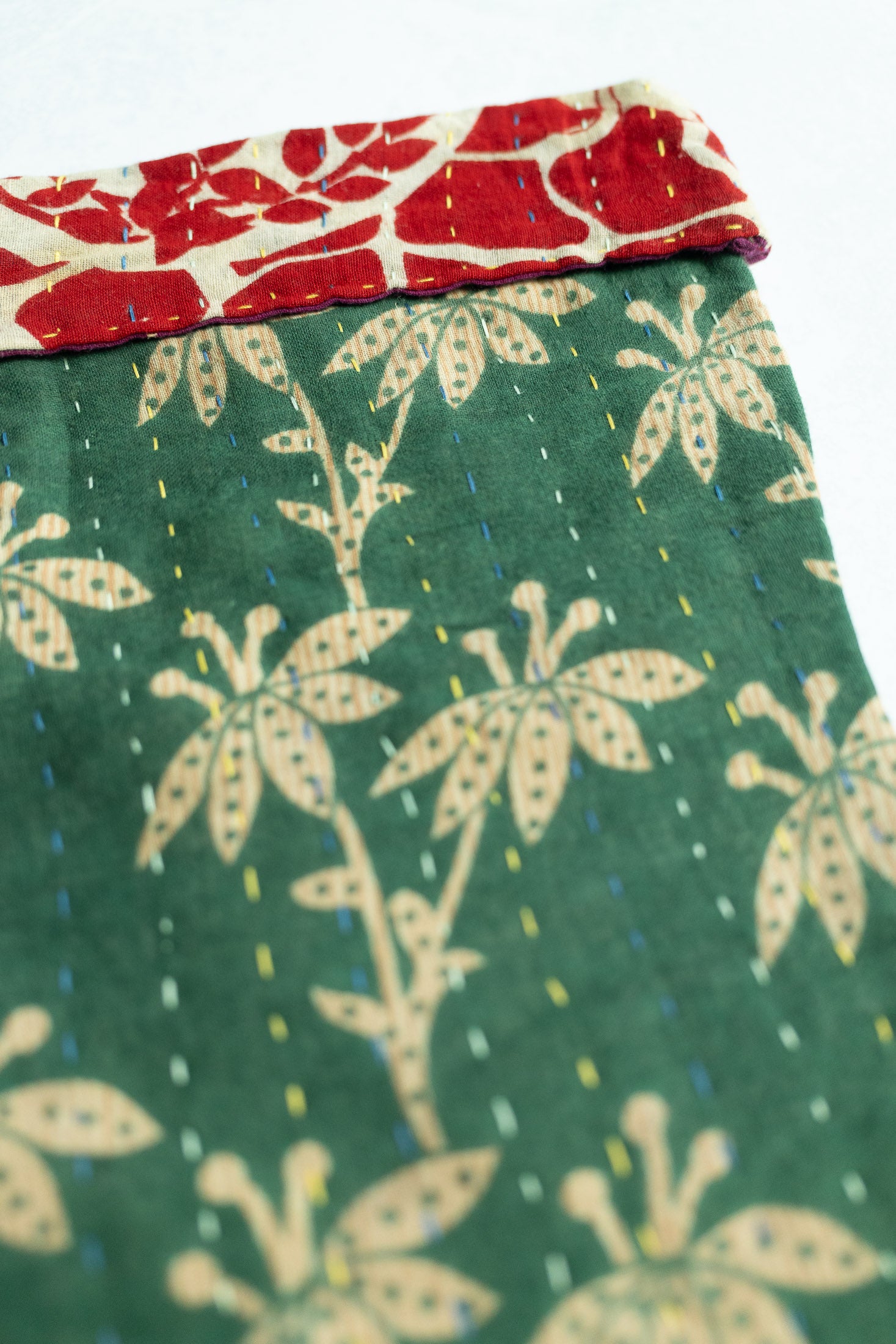 Kantha Holiday Stocking — Little No. 25