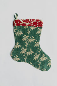 dignify Kantha Little Christmas Stocking No. 25
