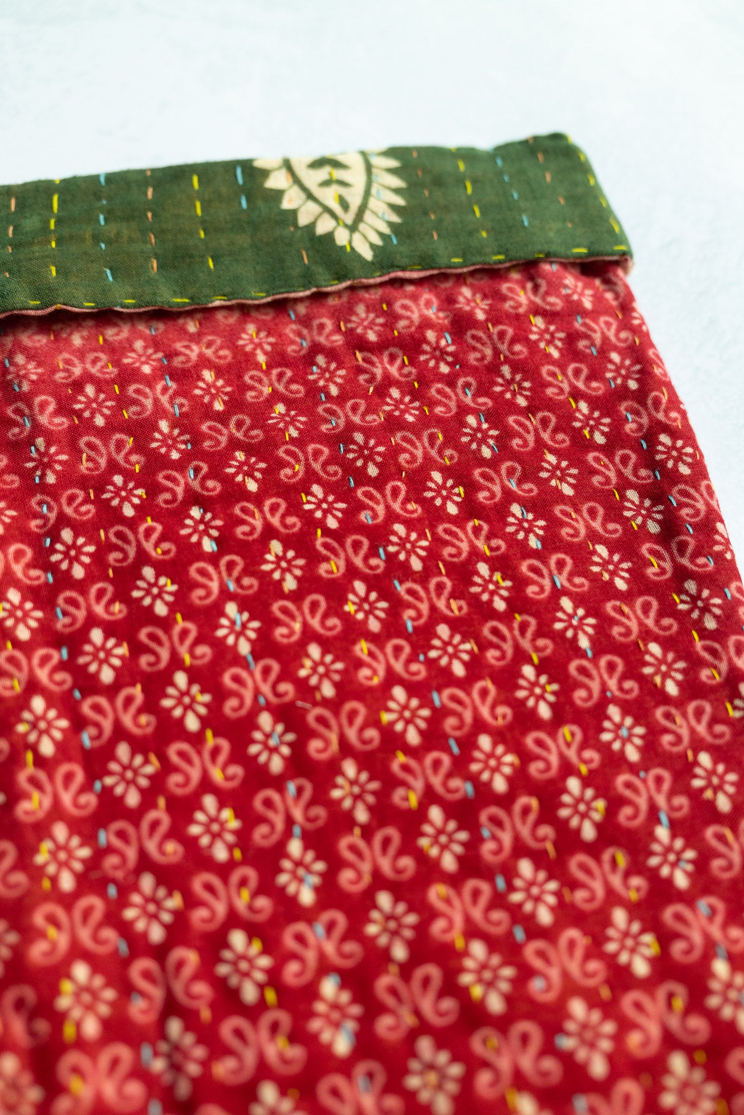Kantha Holiday Stocking — Little No. 2