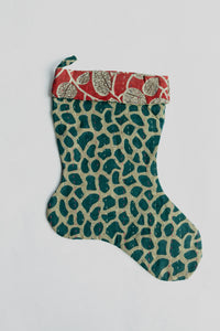 dignify Kantha Little Christmas Stocking No. 29