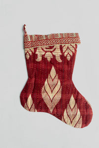 dignify Kantha Little Christmas Stocking No. 32
