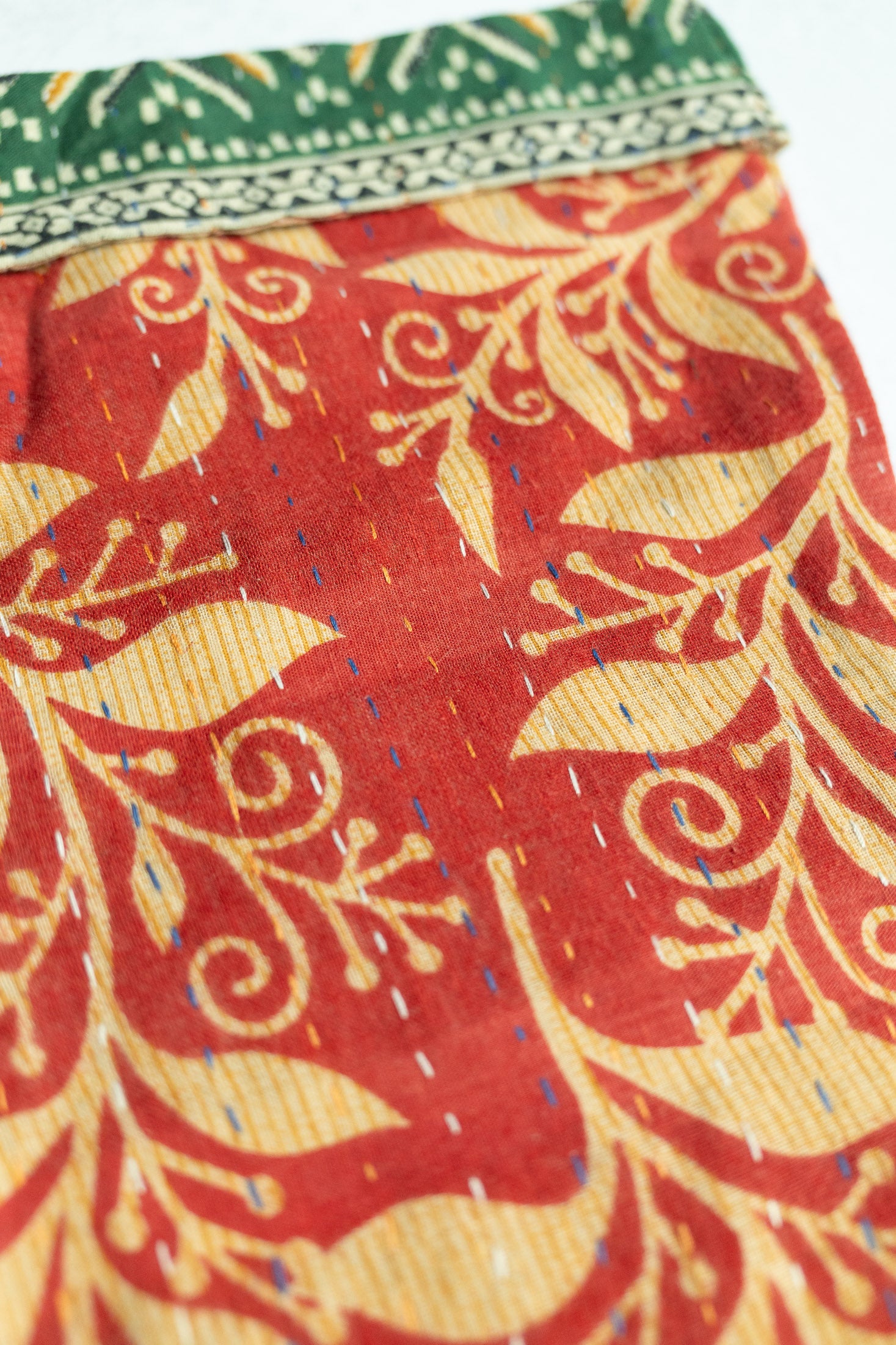 Kantha Holiday Stocking — Little No. 37