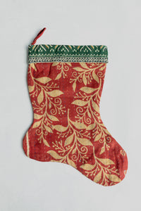 dignify Kantha Little Christmas Stocking No. 37