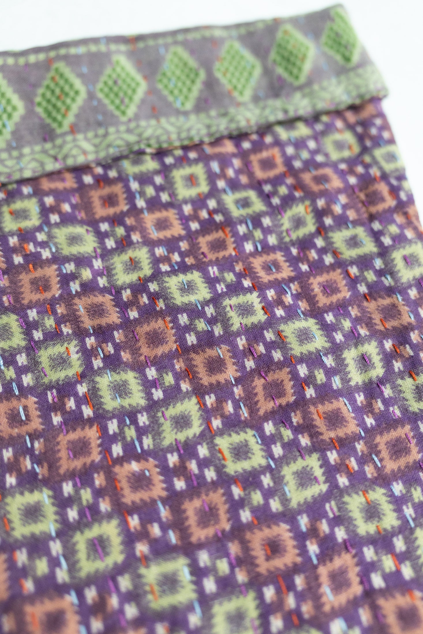 Kantha Holiday Stocking — Little No. 41