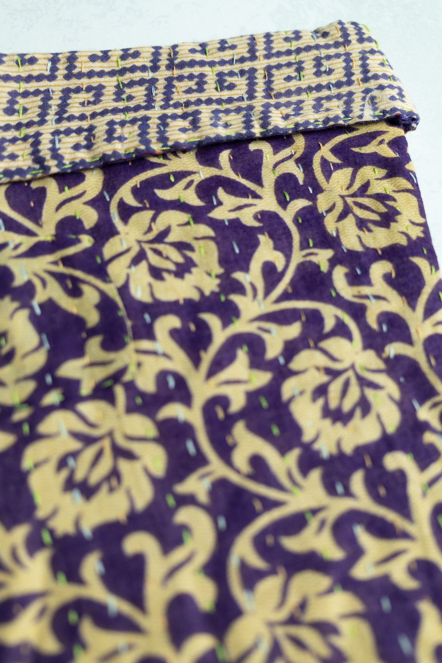 Kantha Holiday Stocking — Little No. 42