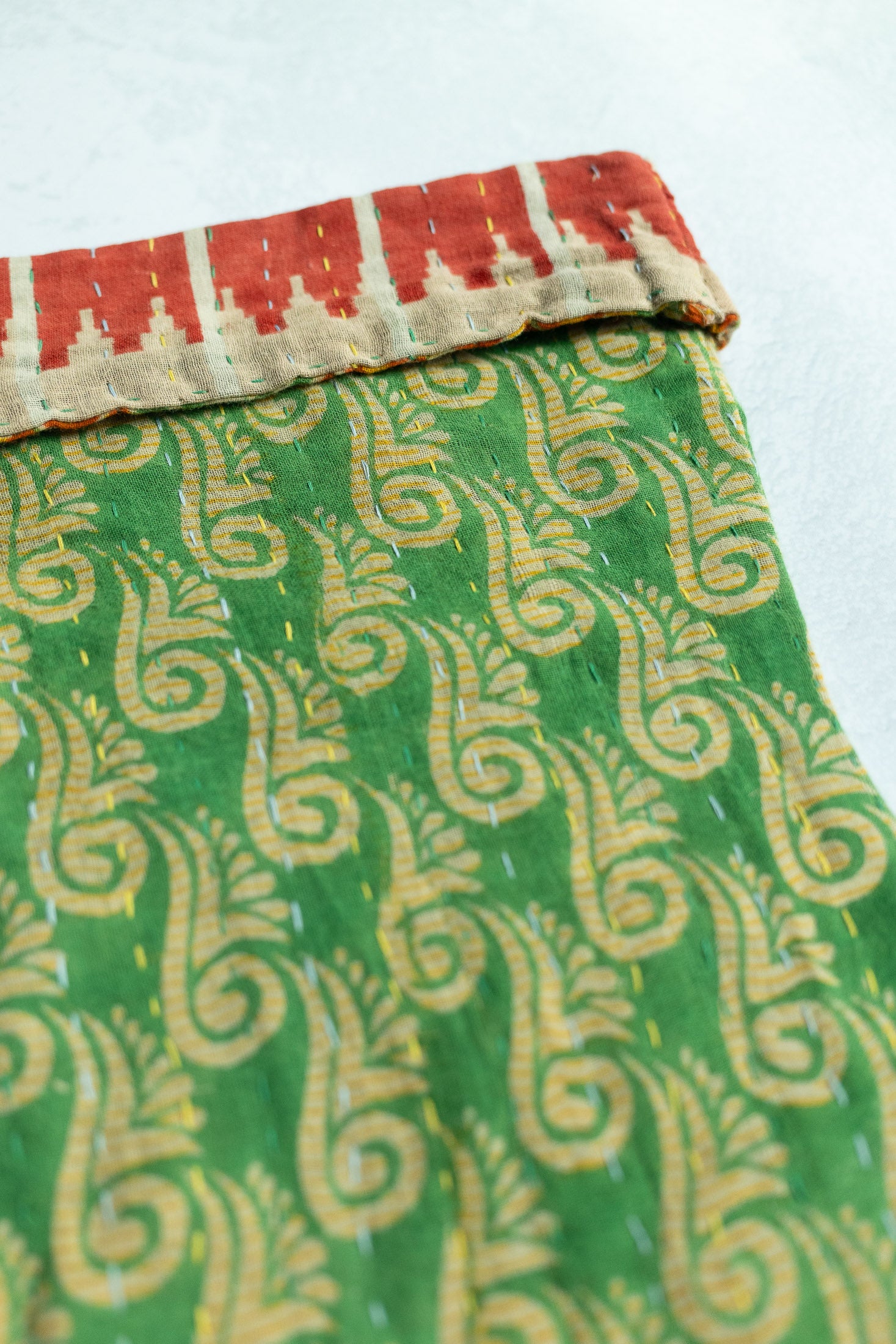 Kantha Holiday Stocking — Little No. 4