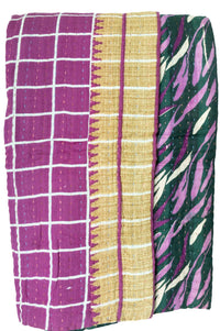 Miracle Kantha Throw Blanket
