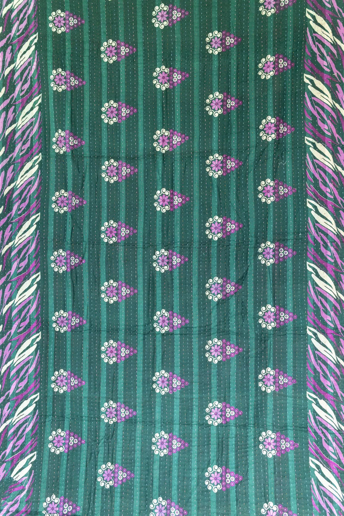 Miracle Kantha Throw Blanket