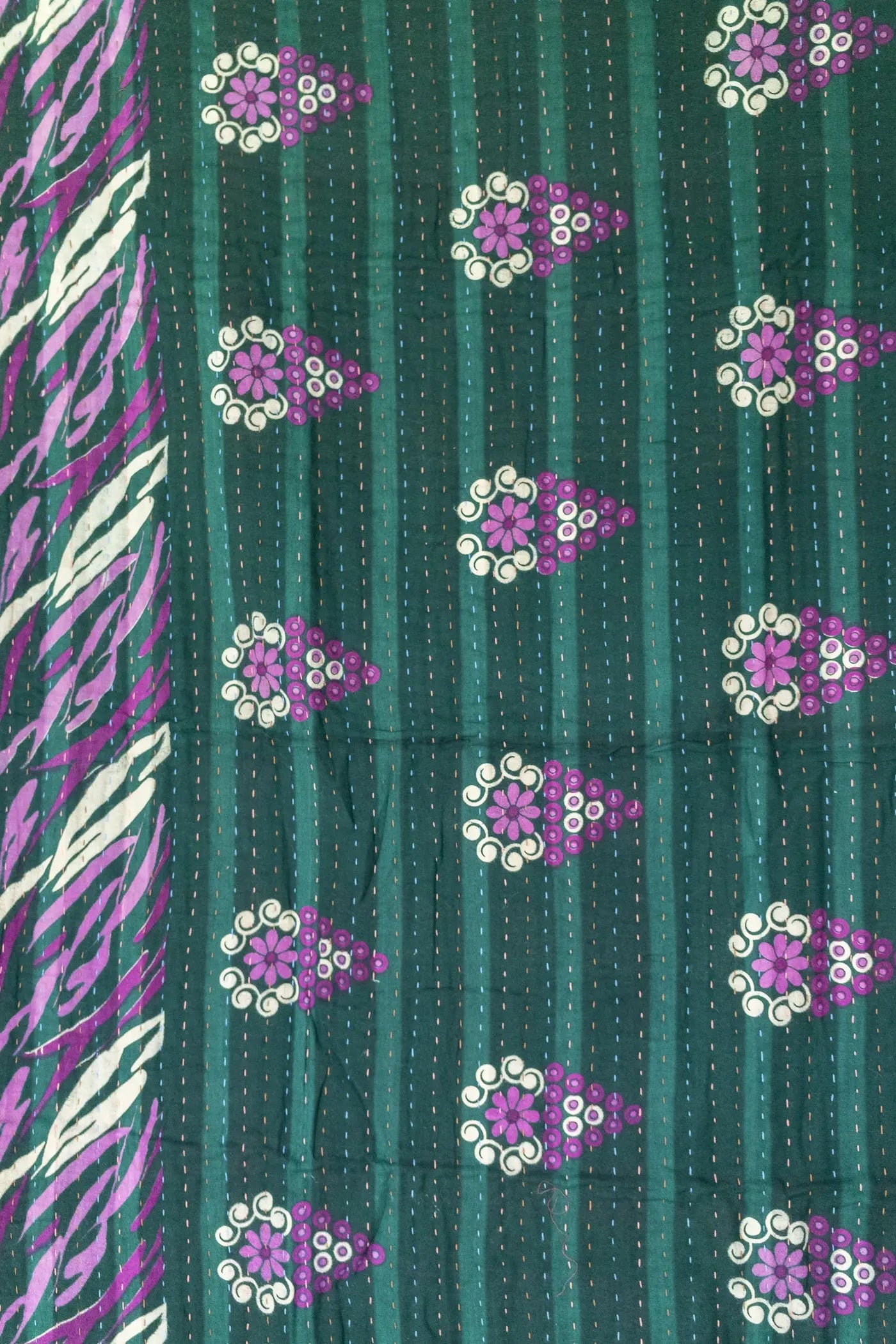 Miracle Kantha Throw Blanket