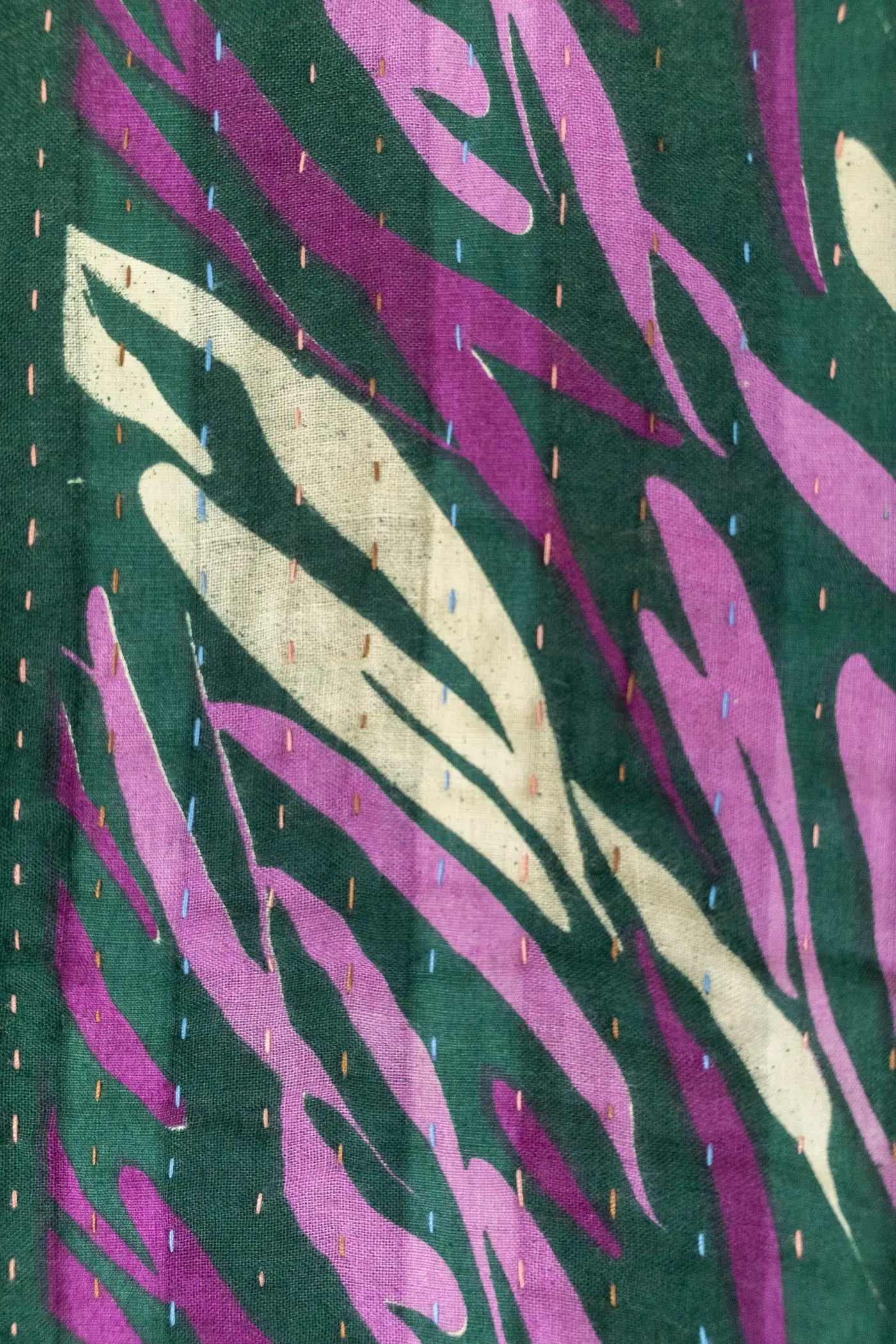 Miracle Kantha Throw Blanket