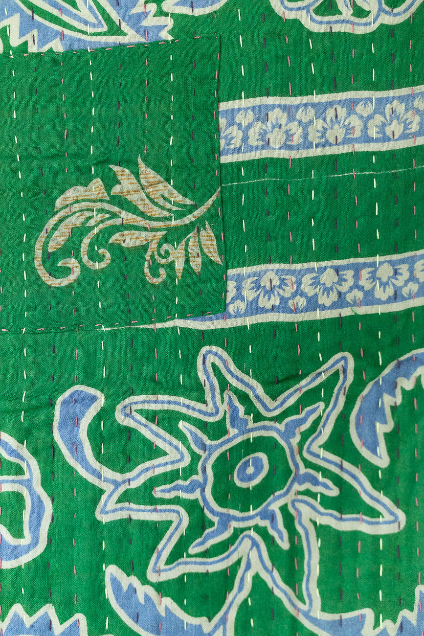 Miracle Kantha Christmas Throw