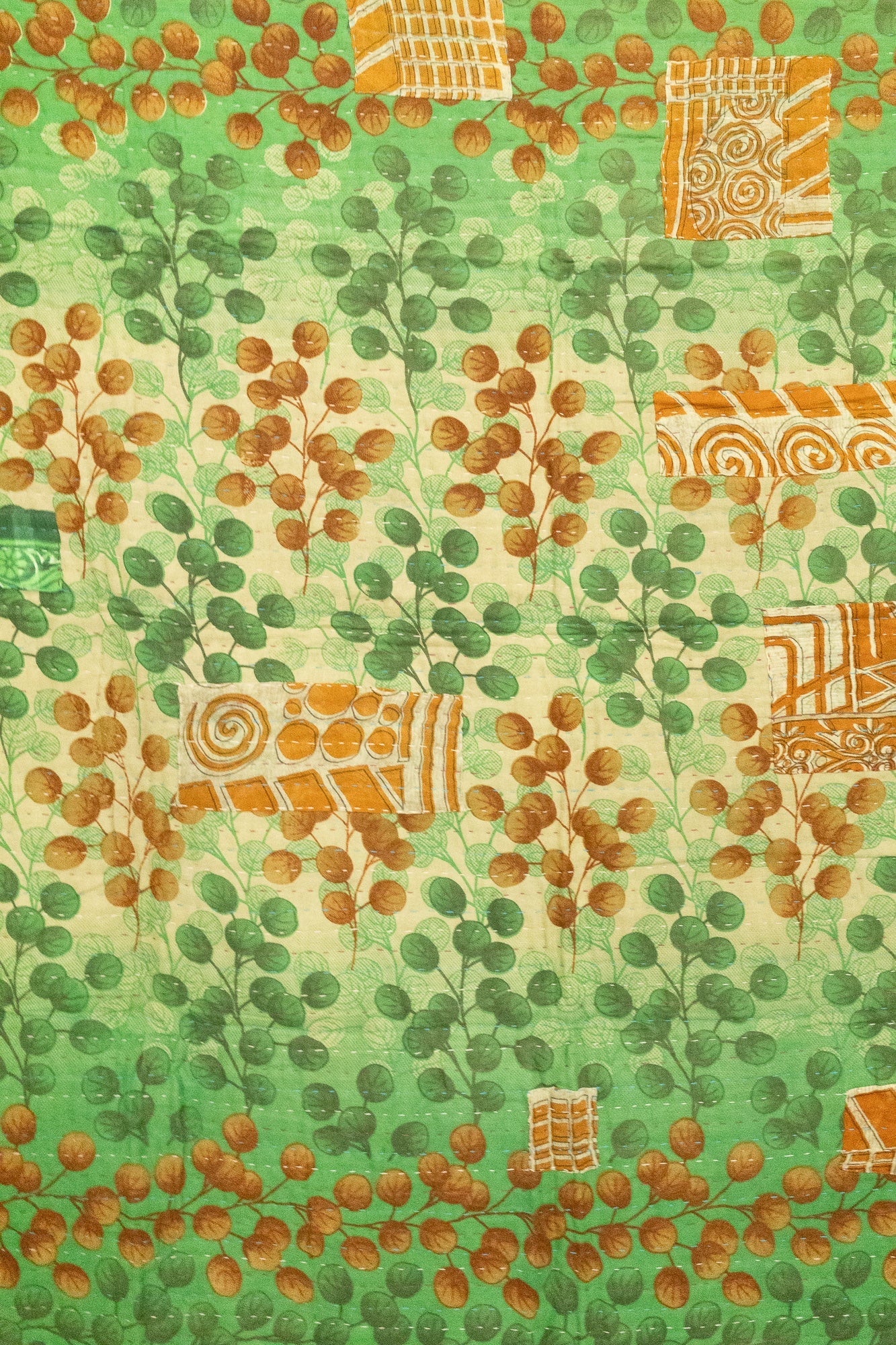 Miracle No. 1 Kantha Baby Blanket