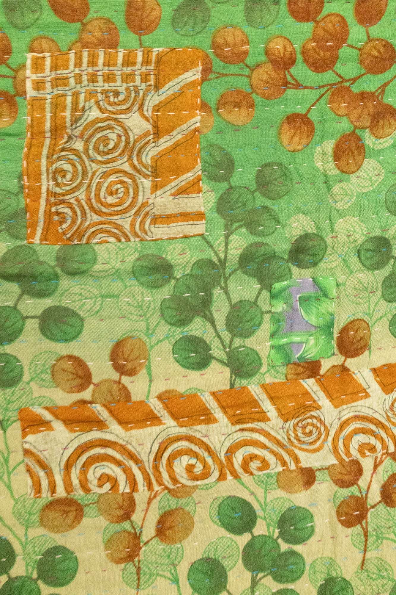 Miracle No. 1 Kantha Baby Blanket