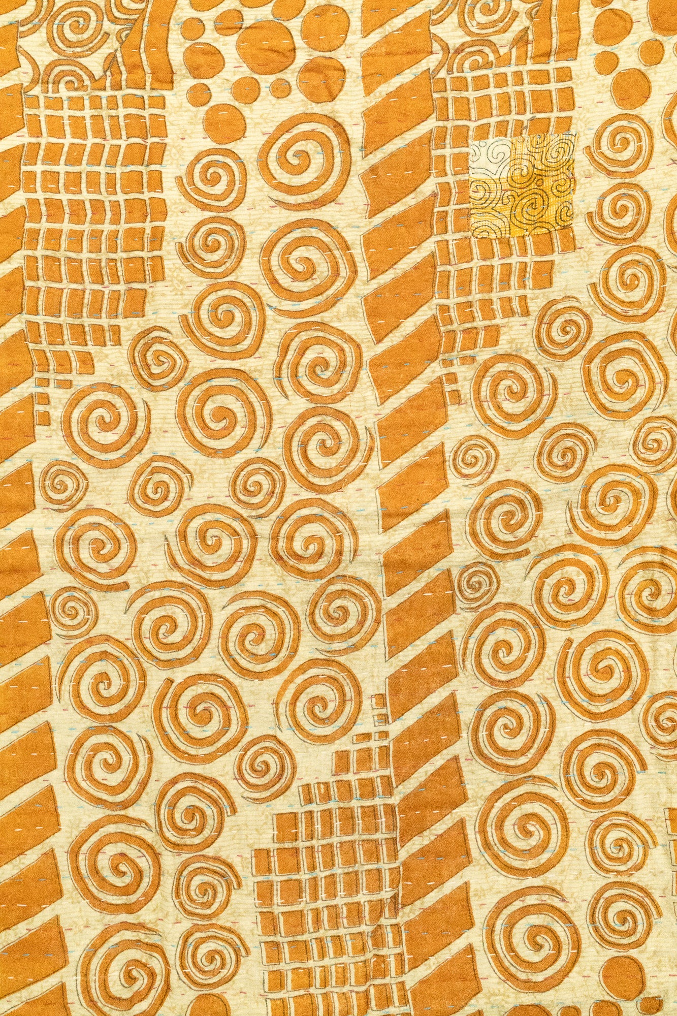 Miracle No. 1 Kantha Baby Blanket