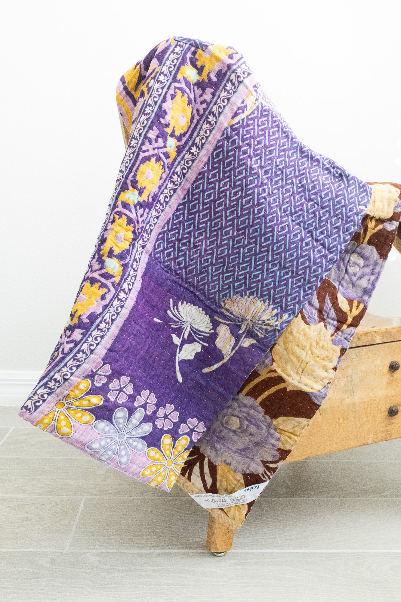 dignify Kantha Baby Blanket Quilt