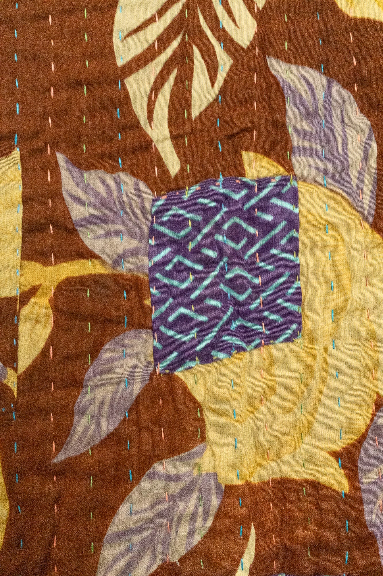 Miracle No. 2 Kantha Baby Blanket