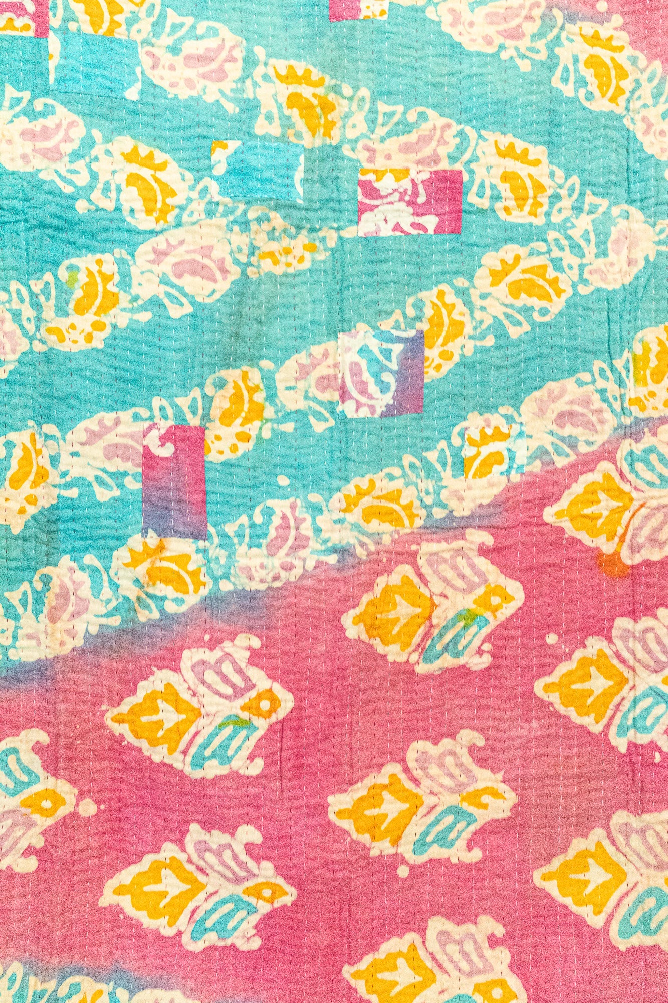 Miracle No. 3 Kantha Baby Blanket