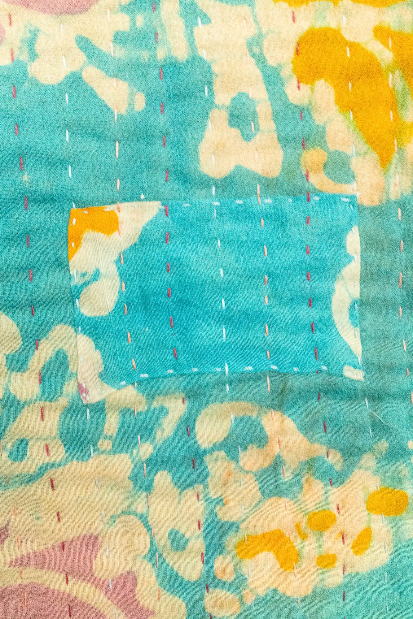 Miracle No. 3 Kantha Baby Blanket