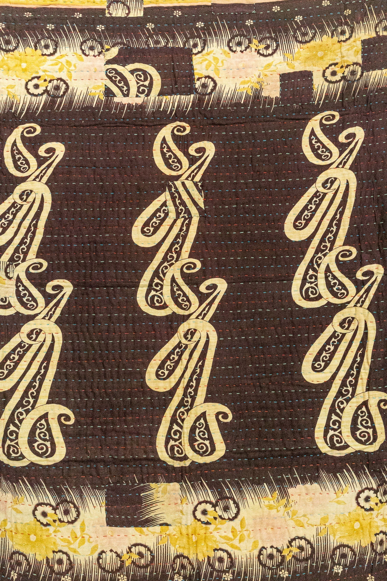 Miracle No. 4 Kantha Baby Blanket