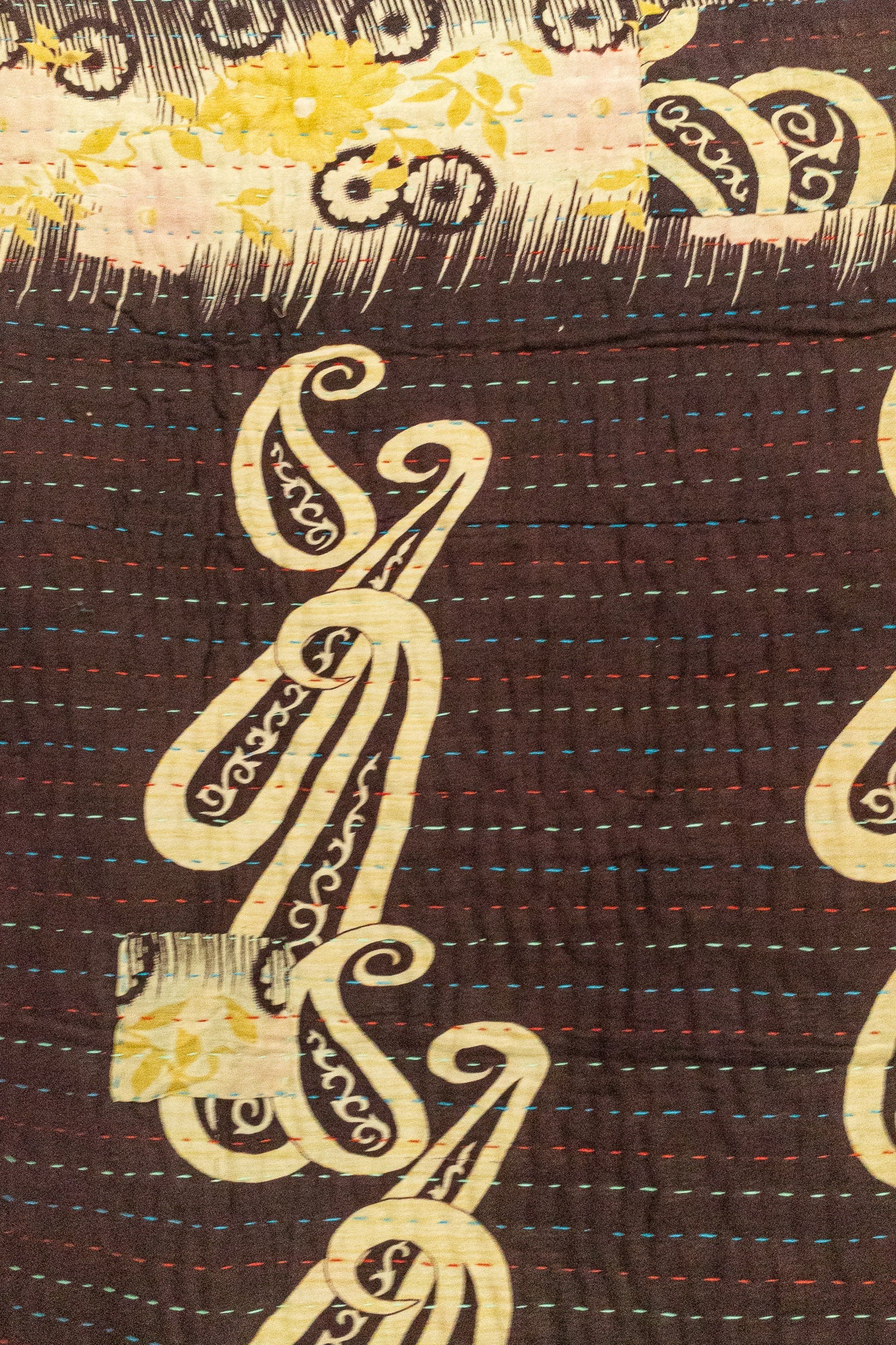 Miracle No. 4 Kantha Baby Blanket