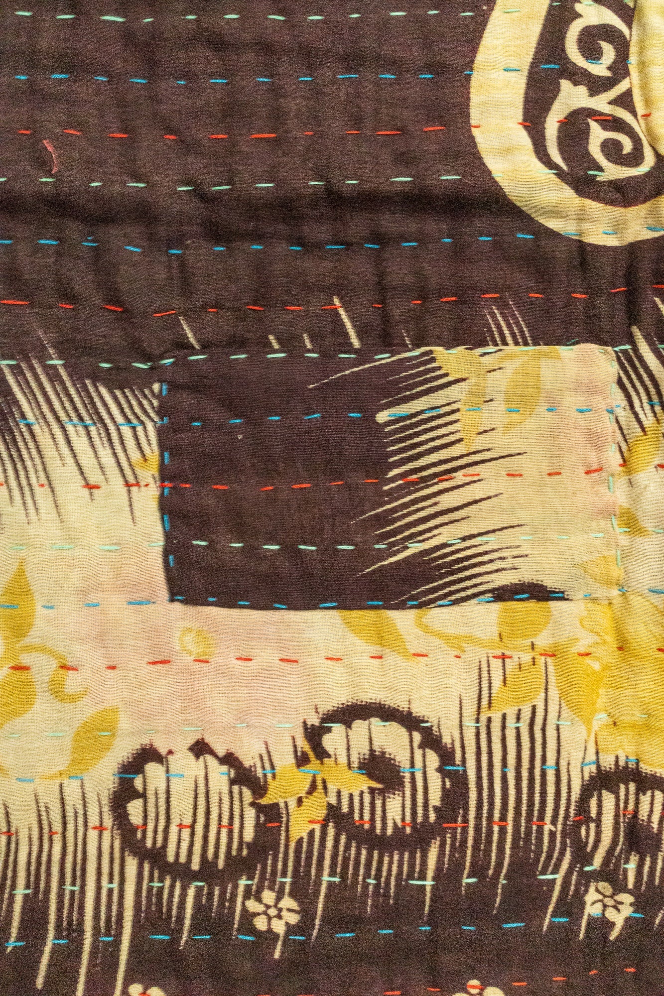 Miracle No. 4 Kantha Baby Blanket